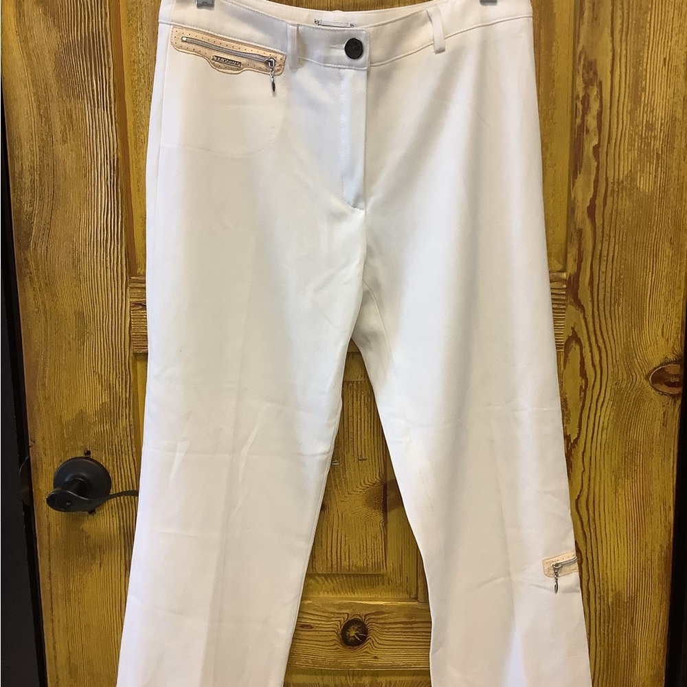 Women's White Absolu Trousers